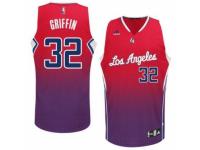 Men Adidas Los Angeles Clippers #32 Blake Griffin Swingman Red Resonate Fashion NBA Jersey