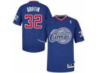 Men Adidas Los Angeles Clippers #32 Blake Griffin Swingman Royal Blue 2013 Christmas Day NBA Jersey