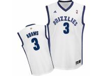 Men Adidas Memphis Grizzlies #3 Jordan Adams Swingman White Home NBA Jersey