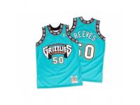 Men Adidas Memphis Grizzlies #50 Bryant Reeves Swingman Green Hardwood Classics Throwback NBA Jersey