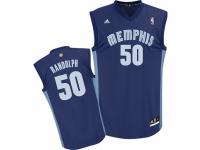 Men Adidas Memphis Grizzlies #50 Zach Randolph Swingman Navy Blue Road NBA Jersey