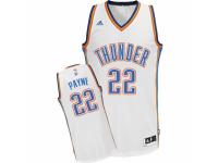 Men Adidas Oklahoma City Thunder #22 Cameron Payne Swingman White Home NBA Jersey