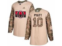 Men Adidas Ottawa Senators #10 Tom Pyatt Camo Veterans Day Practice NHL Jersey