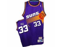 Men Adidas Phoenix Suns #33 Grant Hill Swingman Purple Throwback NBA Jersey