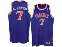 Men Adidas Phoenix Suns #7 Kevin Johnson Swingman Purple New Throwback NBA Jersey