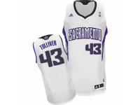 Men Adidas Sacramento Kings #43 Anthony Tolliver Swingman White Home NBA Jersey