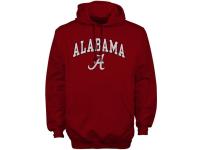 Men Alabama Crimson Tide New Agenda Midsize Arch Over Logo Hoodie - Cardinal