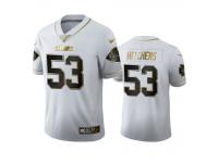 Men Anthony Hitchens Chiefs White 100th Season Golden Edition Jersey