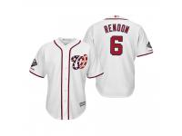 Men Anthony Rendon Washington Nationals White 2019 World Series Champions Cool Base Alternate Jersey