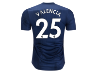 Men Antonio Valencia Manchester United 18/19 Authentic Third Jersey by adidas