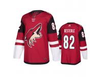 Men Arizona Coyotes Jordan Oesterle #82 Home Maroon Jersey