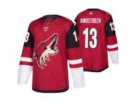 Men Arizona Coyotes Vinnie Hinostroza #13 Red Home Jersey