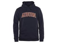Men Auburn Tigers Arch Name Pullover Hoodie - Navy Blue
