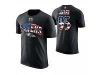 Men Baltimore Ravens Zach Sieler #95 Stars and Stripes 2018 Independence Day American Flag T-Shirt