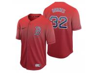 Men Boston Red Sox Matt Barnes Red Fade Nike Jersey