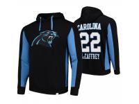 Men Carolina Panthers Christian McCaffrey Black Team Iconic Pullover Hoodie