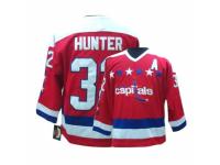 Men CCM Washington Capitals #32 Dale Hunter Premier Red Throwback NHL Jersey