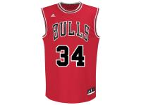 Men Chicago Bulls Mike Dunleavy adidas Red Replica Road Jersey