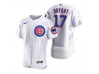 Men Chicago Cubs Kris Bryant Nike White 2020 Jersey