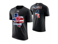 Men Dallas Cowboys Dak Prescott #4 Stars and Stripes 2018 Independence Day American Flag T-Shirt