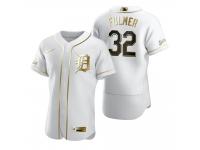 Men Detroit Tigers Michael Fulmer Nike White Golden Edition Jersey