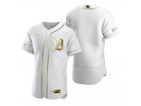 Men Detroit Tigers Nike White Golden Edition Jersey