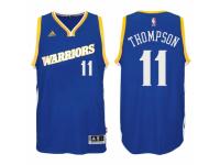 Men Golden State Warriors #11 Klay Thompson 2016-17 Crossover Alternate Blue New Swingman Jersey