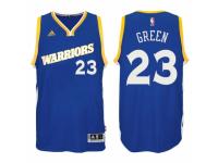 Men Golden State Warriors #23 Draymond Green 2016-17 Crossover Alternate Blue New Swingman Jersey