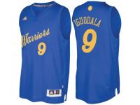 Men Golden State Warriors #9 Andre Iguodala 2016 Christmas Day Royal NBA Swingman Jersey