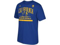 Men Golden State Warriors adidas Cali Bear T-Shirt - Royal