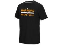 Men Golden State Warriors adidas On-Court climalite Ultimate T-Shirt - Black