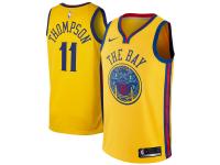 Men Golden State Warriors Klay Thompson Nike Gold  Jersey - City Edition