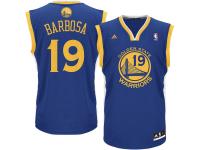 Men Golden State Warriors Leandro Barbosa adidas Royal Blue Replica Road Jersey