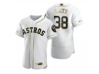Men Houston Astros Joe Smith Nike White Golden Edition Jersey