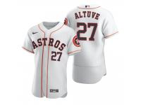 Men Houston Astros Jose Altuve Nike White 2020 Jersey