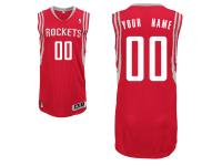 Men Houston Rockets adidas Big & Tall Custom Authentic Road Jersey