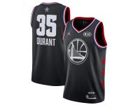 Men Kevin Durant Golden State Warriors Jordan Brand 2019 NBA All-Star Game Finished Swingman Jersey C Black