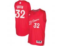 Men LA Clippers #32 Blake Griffin Red 2016 Christmas Day NBA Swingman Jersey