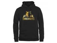 Men Minnesota Timberwolves Gold Collection Pullover Hoodie Black