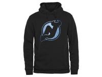 Men New Jersey Devils Rinkside Pond Hockey Pullover Hoodie - Black