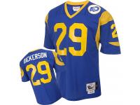 Men NFL St. Louis Rams #29 Eric Dickerson Throwback Royal Blue Mitchell and Ness Jersey