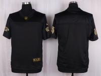 Men Nike Atlanta Falcons Blank Pro Line Black Gold Collection Jersey
