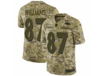 Men Nike Baltimore Ravens #87 Maxx Williams Limited Camo 2018 Salute to Service NFL Jersey