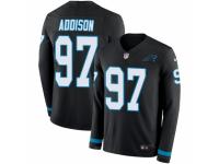 Men Nike Carolina Panthers #97 Mario Addison Limited Black Therma Long Sleeve NFL Jersey