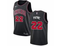 Men Nike Chicago Bulls #22 Cameron Payne Black NBA Jersey Statement Edition