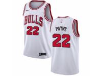 Men Nike Chicago Bulls #22 Cameron Payne White NBA Jersey - Association Edition