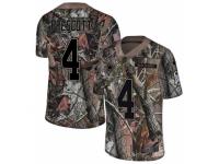 Men Nike Dallas Cowboys #4 Dak Prescott Camo Rush Realtree Limited NFL Jersey