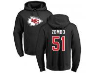 Men Nike Frank Zombo Black Name & Number Logo - NFL Kansas City Chiefs #51 Pullover Hoodie