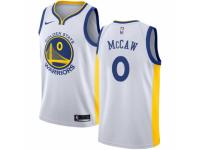 Men Nike Golden State Warriors #0 Patrick McCaw White Home NBA Jersey - Association Edition