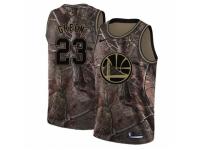 Men Nike Golden State Warriors #23 Draymond Green Swingman Camo Realtree Collection NBA Jersey